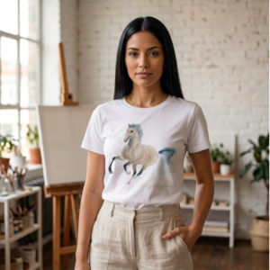 Camiseta Cavalo Correndo