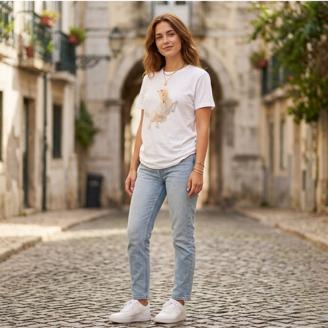 Camiseta Cavalo Celeste 2