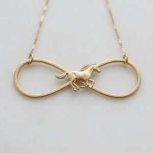 #04 Pingente Amor Infinito Pelo Cavalo