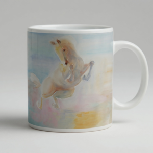 Caneca Cavalo Aquarela